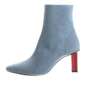 STAUD: Denim Booties
